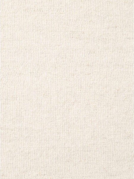 Tappeto color crema in lana tessuto a mano 140x200 cm Puristic Knots – Elle Decoration