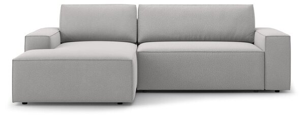 Divano letto angolare grigio chiaro (angolo sinistro) Jodie - Micadoni Home