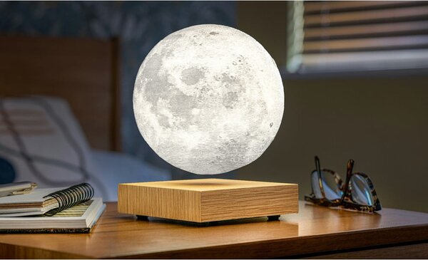 Lampada da tavolo di colore naturale (altezza totale 14 cm) Moon – Gingko