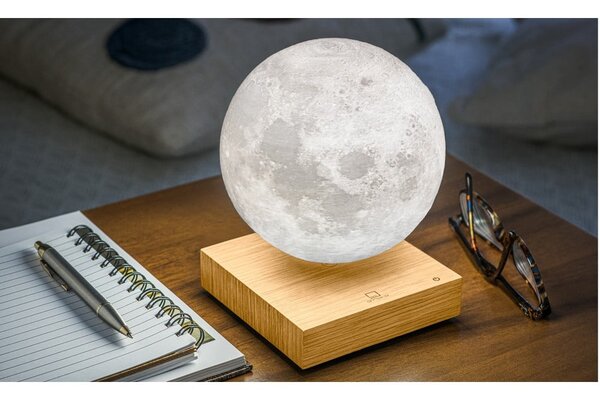 Lampada da tavolo di colore naturale (altezza totale 14 cm) Moon – Gingko