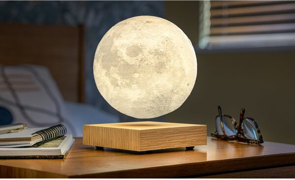 Lampada da tavolo di colore naturale (altezza totale 14 cm) Moon – Gingko