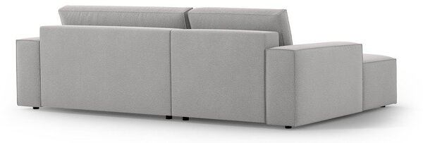 Divano letto angolare grigio chiaro (angolo sinistro) Jodie - Micadoni Home