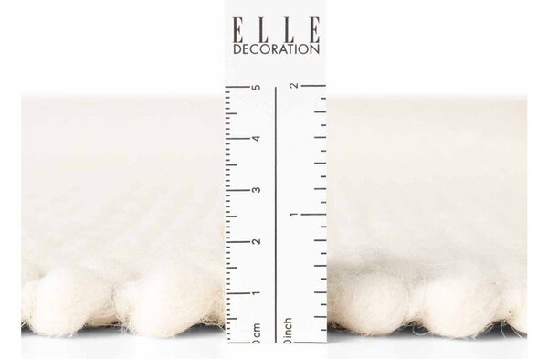 Tappeto color crema in lana tessuto a mano 160x230 cm Lyon Beans – Elle Decoration