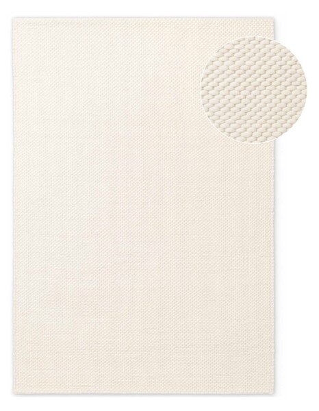 Tappeto color crema in lana tessuto a mano 160x230 cm Lyon Beans – Elle Decoration