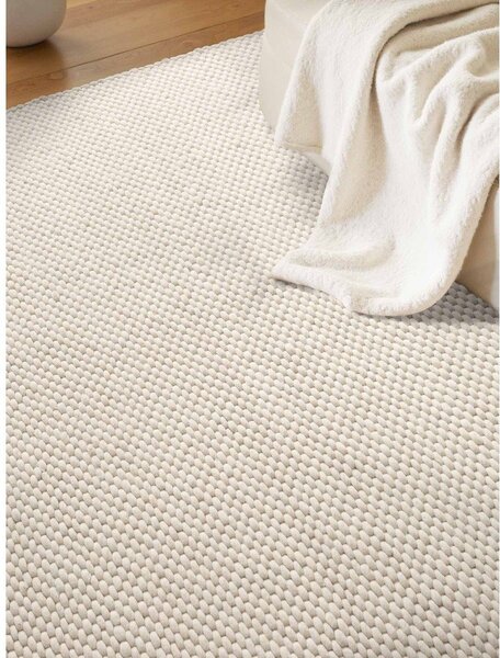 Tappeto color crema in lana tessuto a mano 160x230 cm Lyon Beans – Elle Decoration