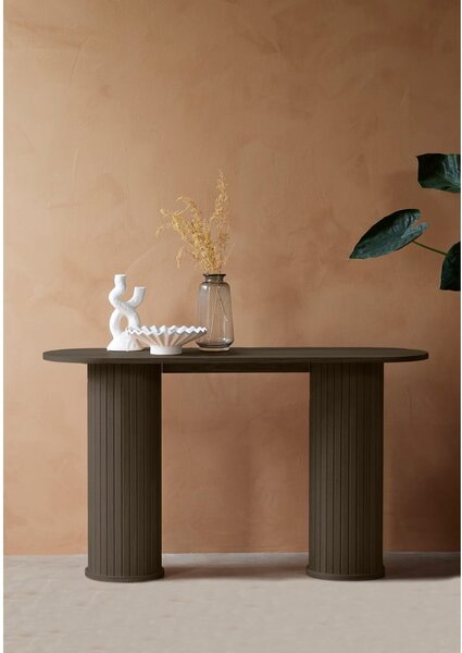 Tavolo consolle marrone 40x130 cm Nola – Unique Furniture