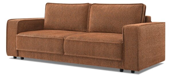 Divano letto marrone arancio Emile - Bobochic Paris