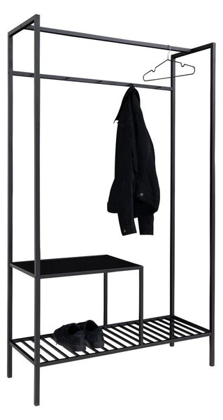 Scaffale multiuso per armadio nero con 2 ripiani , 170 x 101 cm Vita - House Nordic