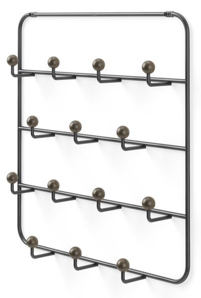 Appendiabiti in metallo nero naturale 36 cm Estique - Umbra