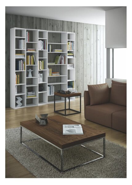 Libreria bianca 216x224 cm Valsa – TemaHome