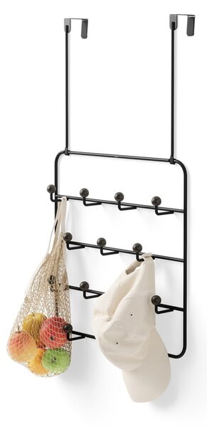 Appendiabiti in metallo nero naturale 36 cm Estique - Umbra