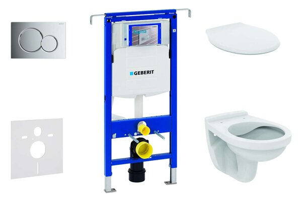 BERNSTEIN PRO+ 1104 WC Multifunzione Con Doccia E Asciugacapelli + Elemento A Parete G3004A E Placca Vetro Bianco