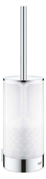 Grohe Selection - Scopino WC a parete con supporto, vetro/cromo 41076000