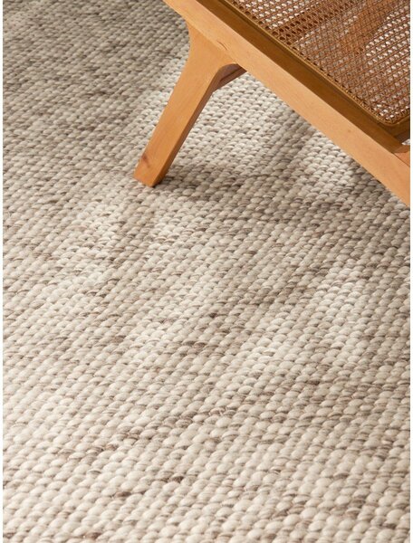 Tappeto beige/di colore naturale in lana tessuto a mano 160x230 cm Lyon Beans – Elle Decoration