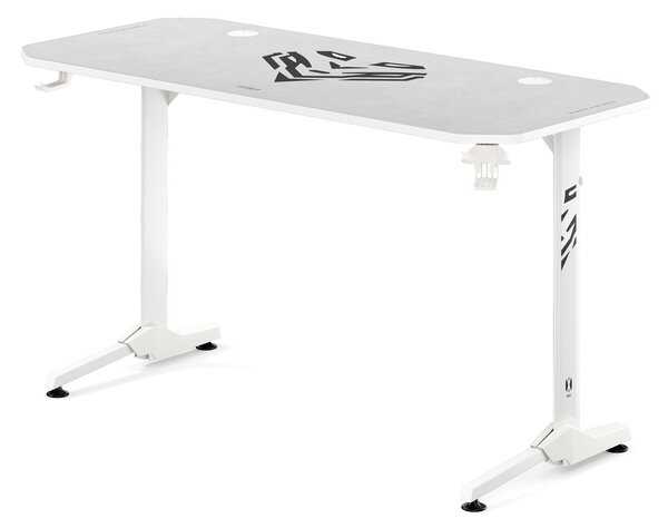 Scrivania da gaming bianca per ufficio X-Mate 140x60x75 cm Diablo Chairs