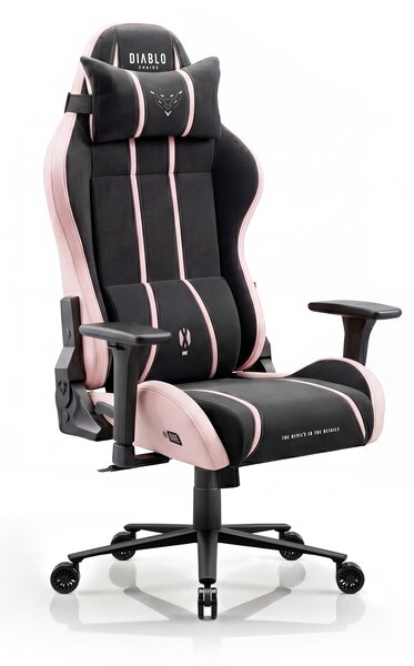 Sedia gaming in tessuto nero-rosa Diablo X-One 2.0 Akira Pink Normal