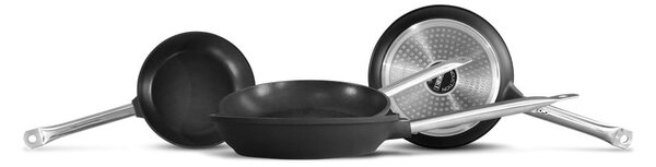 Padella di titanio in alluminio fuso con superficie antiaderente, ø 28 cm Titanium Professional - Hendi