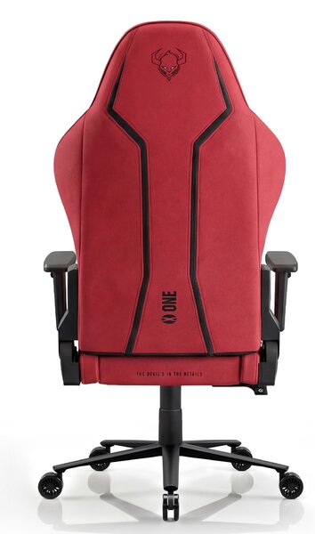 Sedia gaming in tessuto nero-rosso Diablo X-One 2.0 Bloody Mary King