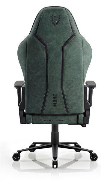 Sedia gaming in tessuto nero-verde Diablo X-One 2.0 Forest Green Normal