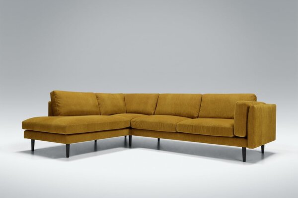 Divano angolare giallo scuro Sigge - Sits