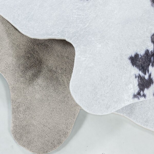 Pelliccia marrone scuro sintetica 100x135 cm Etosha – Ayyildiz Carpets