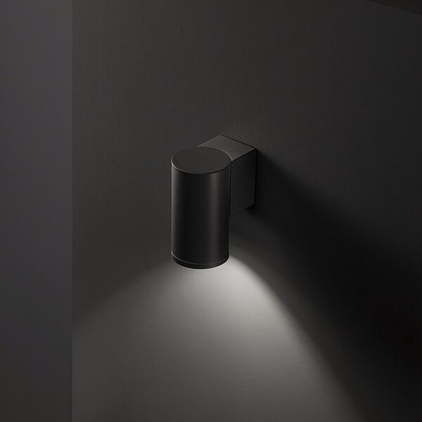 Applique Esterno Moderna Quarondo Alluminio Antracite 1 Gu10 Ip65