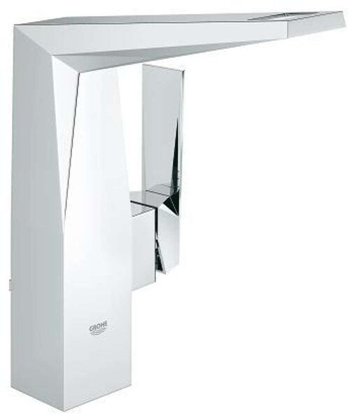 Grohe Allure Brilliant - Miscelatore monocomando da lavabo con sistema di scarico, cromato 23109000