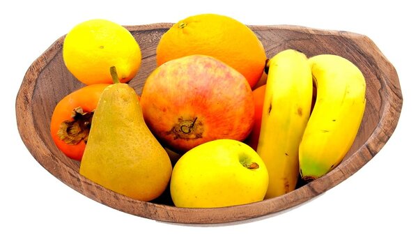 Ciotola in legno di colore naturale Mango - Orion