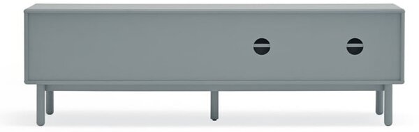 Tavolo TV blu-grigio 180x56 cm Corvo - Teulat