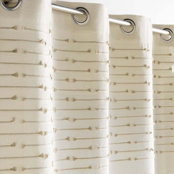 Tenda beige in cotone 140x240 cm Golden Sunset – douceur d'intérieur