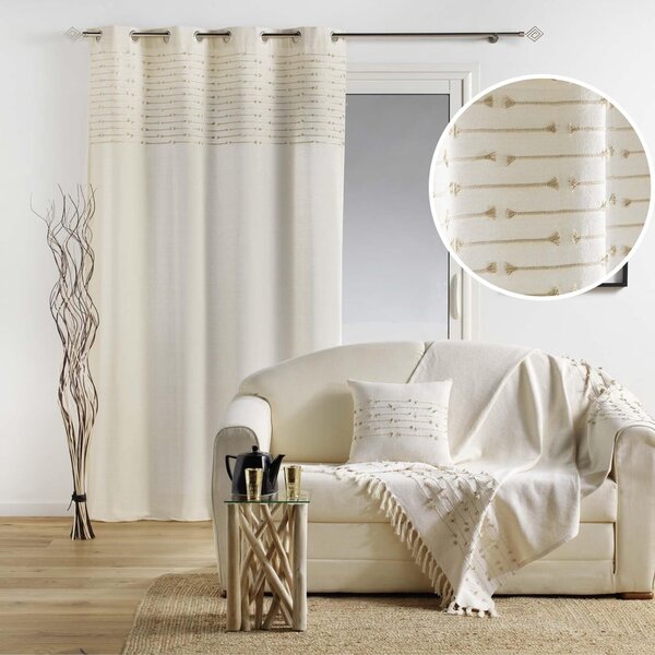 Tenda beige in cotone 140x240 cm Golden Sunset – douceur d'intérieur