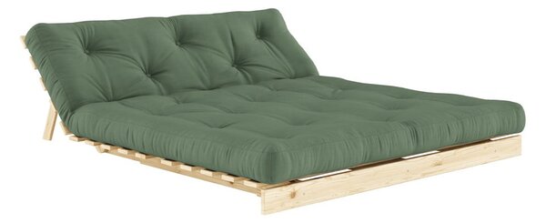 Divano verde allungabile 160 cm Roots – Karup Design