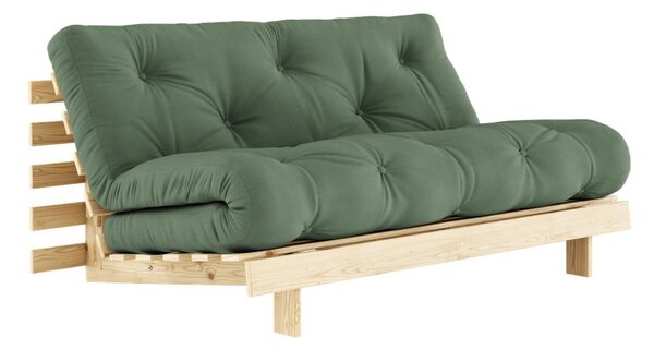 Divano verde allungabile 160 cm Roots – Karup Design