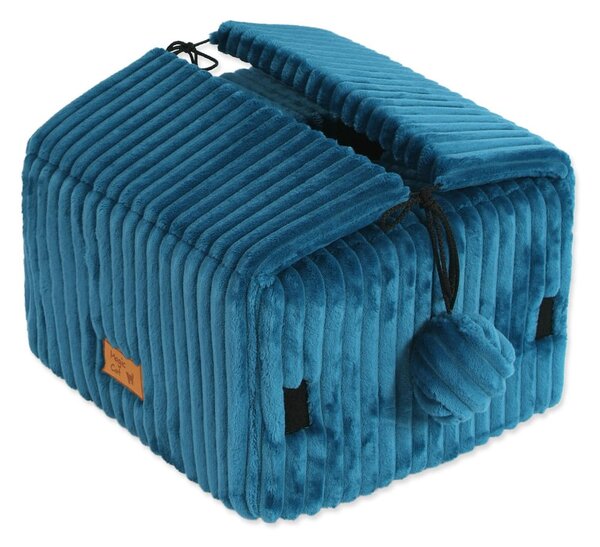 Cucù blu per gatto 40x36 cm Magic Cat Stripe – Plaček Pet Products