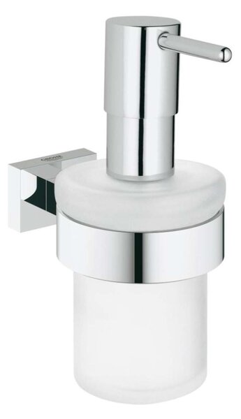 Grohe Essentials Cube - Dispenser di sapone liquido, cromato 40756001
