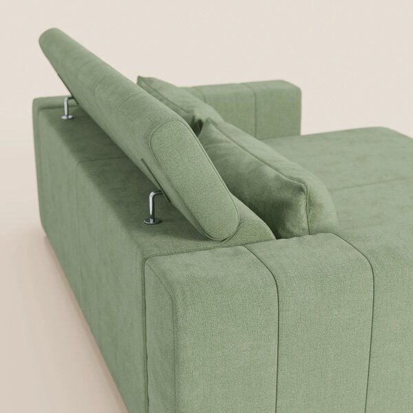 Doric divano 3 posti con sedute allungabili tramite relax elettrico -