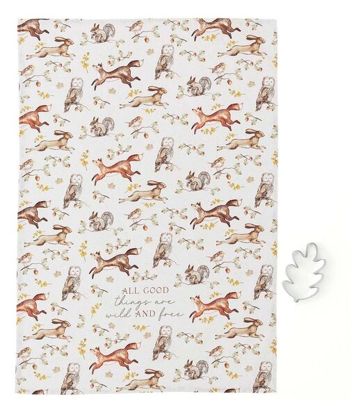 Set di strofinacci in cotone 2 pz 45x65 cm Forest Fable – Cooksmart ®