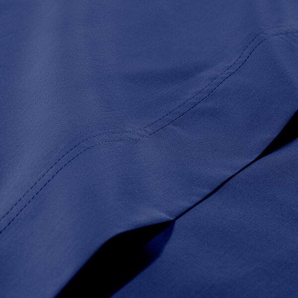 Completo Lenzuola In Cotone Cotone Tinta Unita Singolo Caleffi Tinta Unita Blu Caleffi