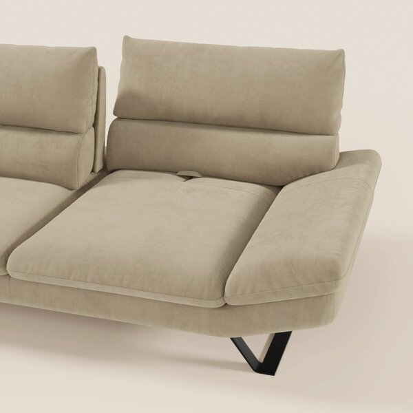 Eclipse Divano dal design moderno 2 e 3 posti con schienali traslanti