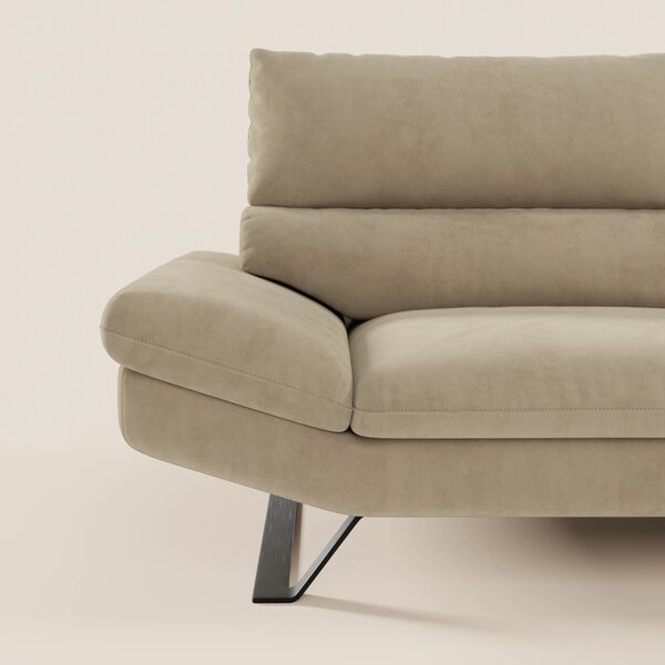 Eclipse Divano dal design moderno 2 e 3 posti con schienali traslanti