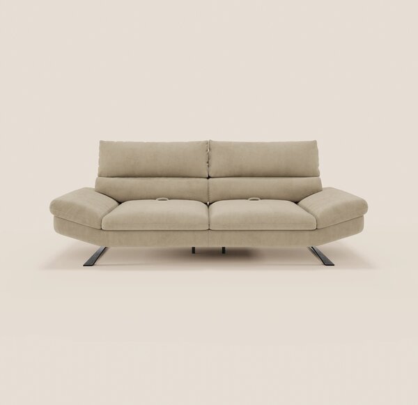 Eclipse Divano dal design moderno 2 e 3 posti con schienali traslanti