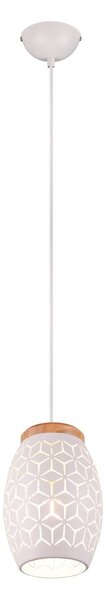Lampada a sospensione bianca ø 15 cm Bidar - Reality