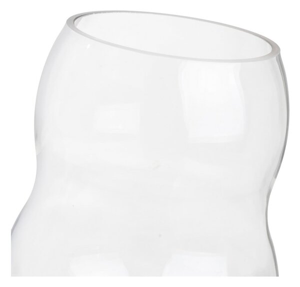 Vaso in vetro (altezza totale 20 cm) Clara – Casa Selección