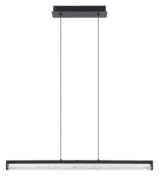 EGLO LED a sospensione Cardito Tunable white 100cm nero