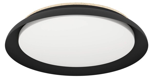 EGLO Plafoniera LED Penjamo Ø 46,5cm, nero