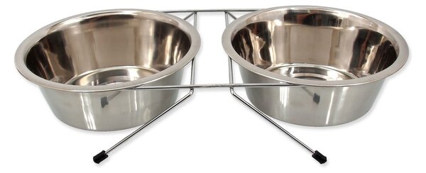 Set di ciotole con supporto in acciaio inox per cane ø 21 cm Dog Fantasy – Plaček Pet Products