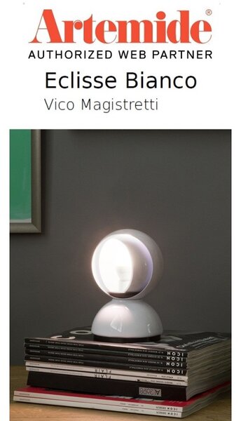 Artemide eclisse bianca