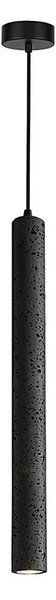 Lampada a sospensione LED su cavo LEONARD LED/7W/230V nera