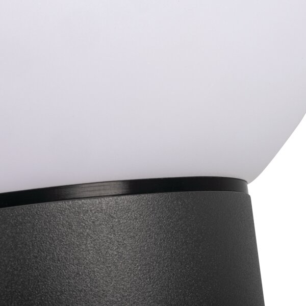 Kanlux 46084 - Lampada da esterno con sensore STONO 1xE27/15W/230V 50 cm IP65 antracite