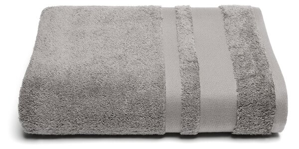 Telo Bagno In Cotone Soft Standard Spugnissima Tinta Unita Grigio Caleffi